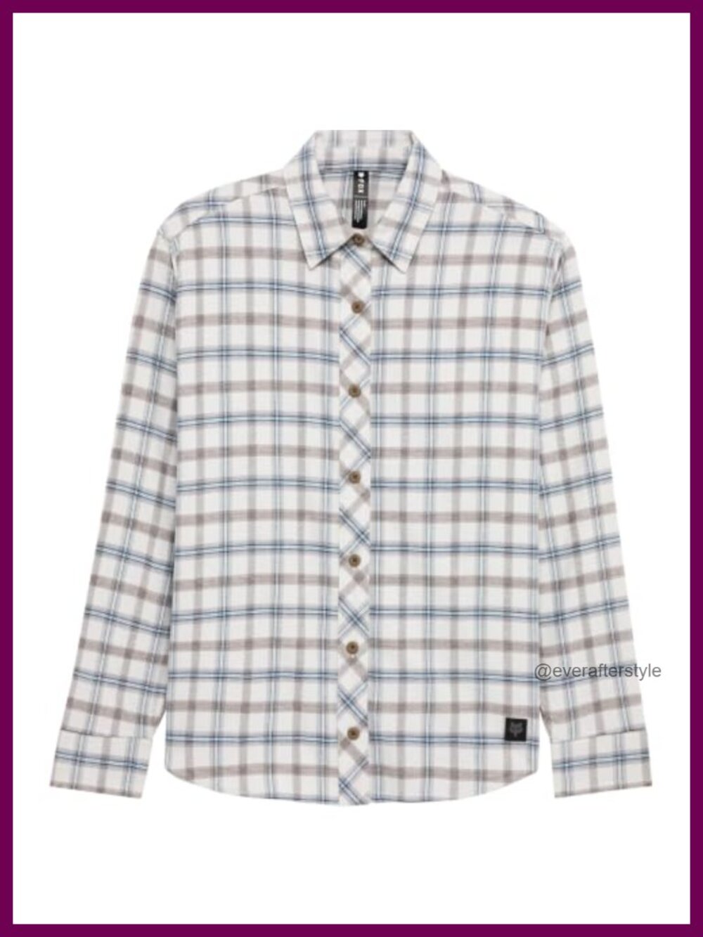 Fox Racing Survivalist Core Brushed Cotton Flannel Shirt